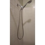 PowerSpa 7-Setting Luxury Hand Shower with On/Off Pause Switch, Chrome ...