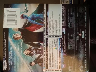 X-Men: 3-Film Collection 4K + Blu-ray + Digital - Walmart.com