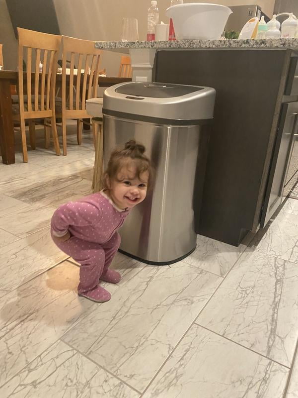 Nine Stars Sensor Trash Can, Stainless Steel 21.1 gal - Samsclub.com