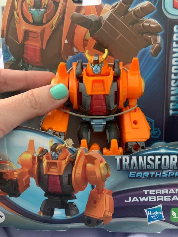 Transformers Toys EarthSpark Warrior Class Optimus Prime - Figura De