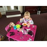 disney minnie mouse first fashionista activity table set