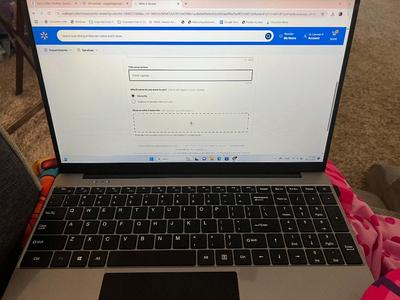15.6 inch Notebook, Intel Celeron Quad-Core, 8GB RAM, 256GB ROM