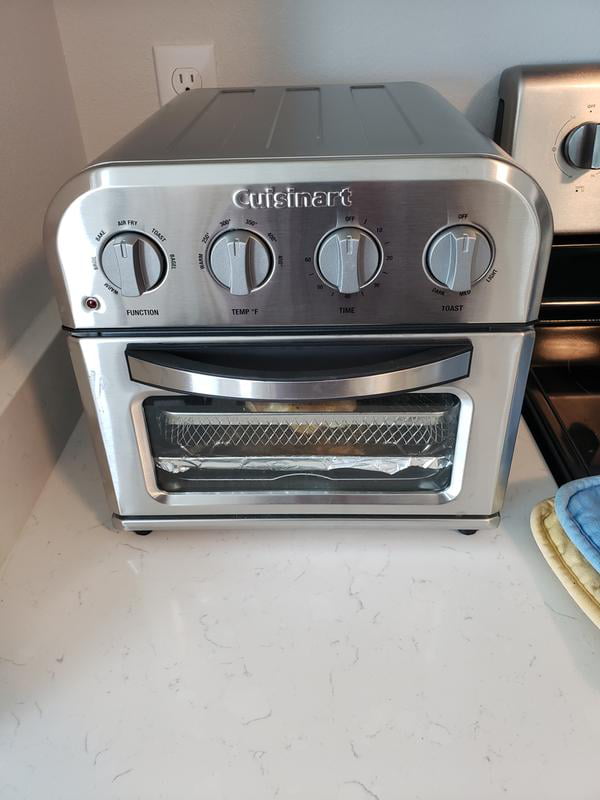 Cuisinart TOA-28 Compact Stainless Steel Air Fryer Toaster Oven / Tested  Works! 86279161949