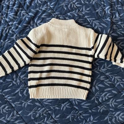 yunn⭐︎kids Wonder Nation Toddler Boys Quarter Zip Sweater, Sizes 12M-5T