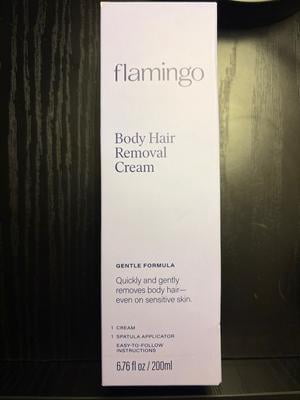 Flamingo Women's Gentle & Painless Body Hair Removal Cream, 6.76