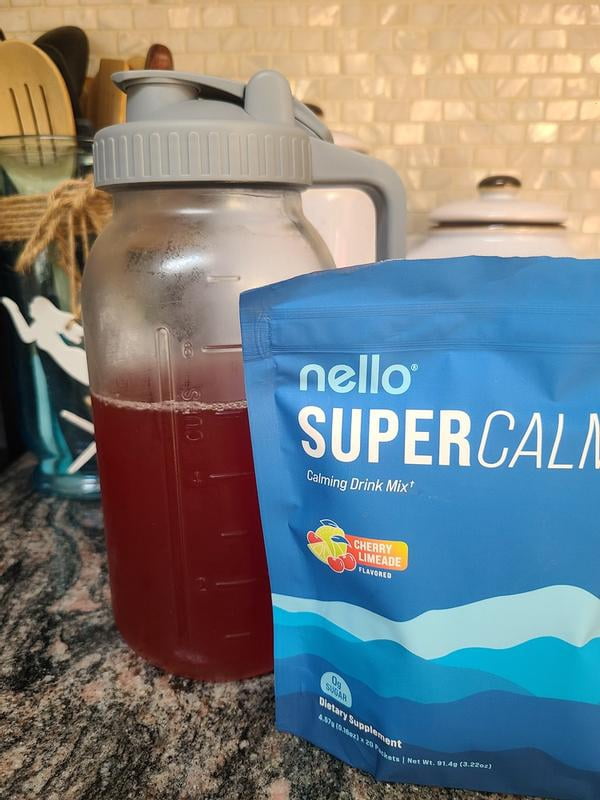 Supercalm Drink Mix - Ashwagandha KSM 66, Magnesium Glycinate & L