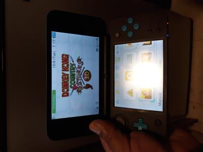 New Nintendo 2DS XL System w/ Mario Kart 7 Pre-installed, Black & Turquoise Walmart.com