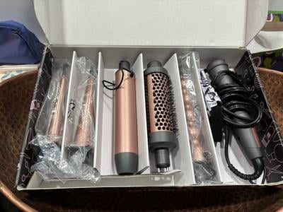 KIPOZI Professional Curling Wand Set, 5-in-1 Multi-Curl Iron with