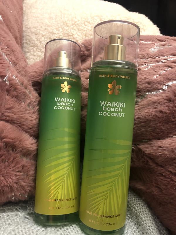 Bath & Body Works Waikiki Beach Coconut Body Mist, 8 fl oz