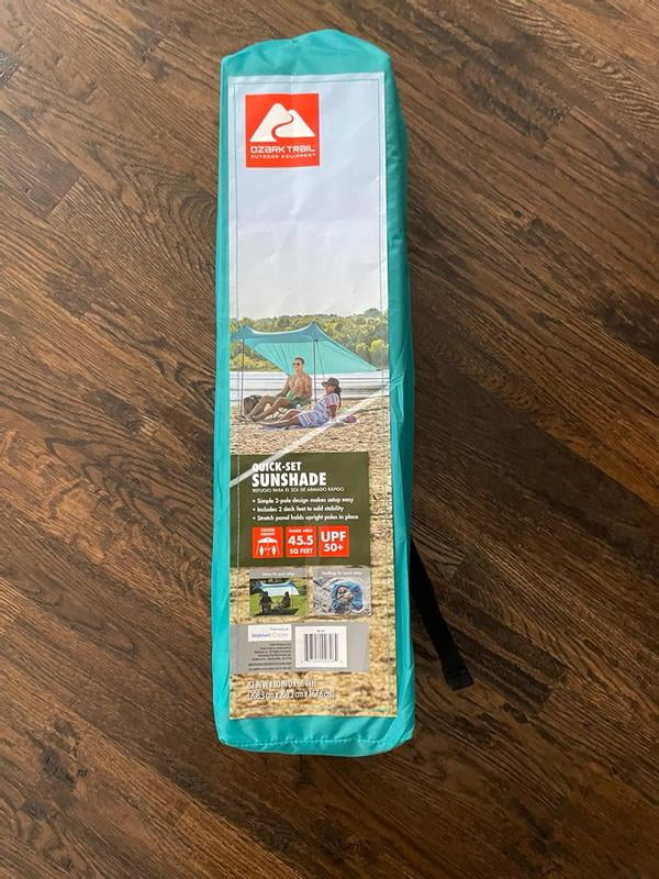 Free Shipping! Ozark Trail Sun Shade Beach Tent, 81.96