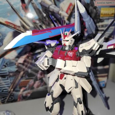 【完成品】MBF-02+EW454F STRIKE ROUGE+OOTORI MG MBF-02 Strike Rouge Ootori Equipment Ver.RM – GUNDAM PLANET