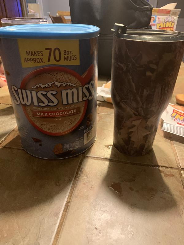 Swiss Miss Milk Chocolate Hot Cocoa Mix Canister 76.5 Oz Just Add Water