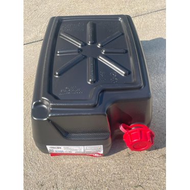 Hyper Tough 10 Quart Large Oil Change Drain Container, Leak-Proof Plastic Pan