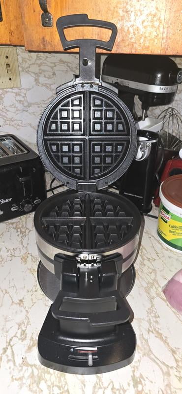 Cuisinart Electric Stainless Steel Deep Pocket Double Flip Belgian