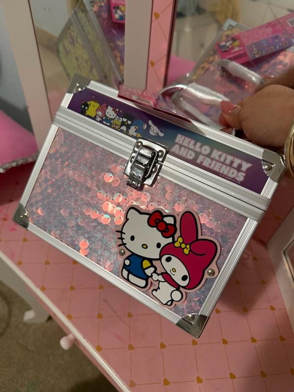 Hello Kitty and Friends Cosmetic Beauty Train Case, Lip, Nail