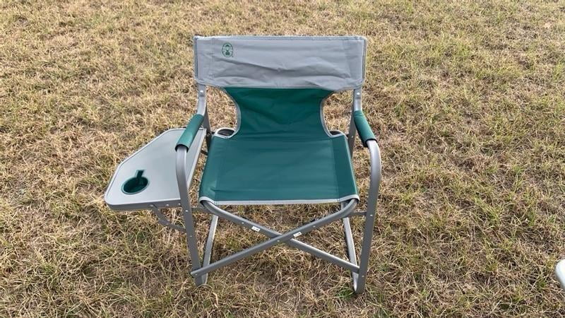 Coleman Aluminum Camping Chair with Side Table - Walmart.com