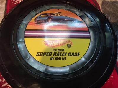 Hot Wheels Super Rally Car Case - Holds 24 Cars, Ages 3+ - Walmart