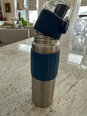 Thermos, Hydration Bottle, 18 Ounce, Vacuum-Insulated Stainless