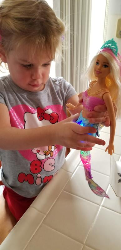 Soldes Barbie Dreamtopia Sparkle Lights Mermaid Doll (GFL82) 2024 au  meilleur prix sur