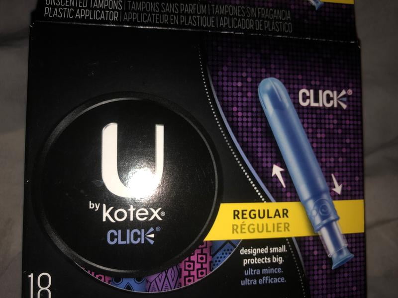 U By Kotex Sleek Tampons Super Absorbency Fragrance Free 34 Count Walmart Com Walmart Com