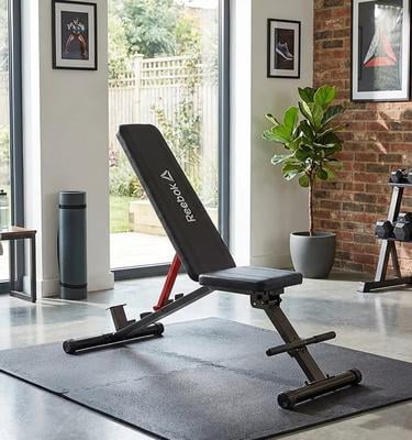 Reebok Adjustable Utility Bench – 600 lb Capacity, 6-Position