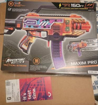 Free Shipping! Adventure Force Tactical Strike Maxim Pro Foam Dart