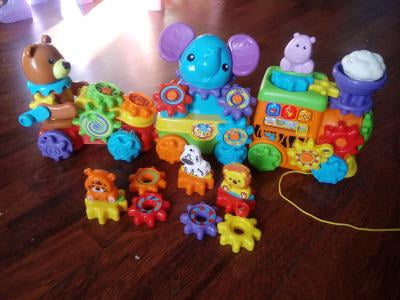 Vtech gearzooz hot sale animal train