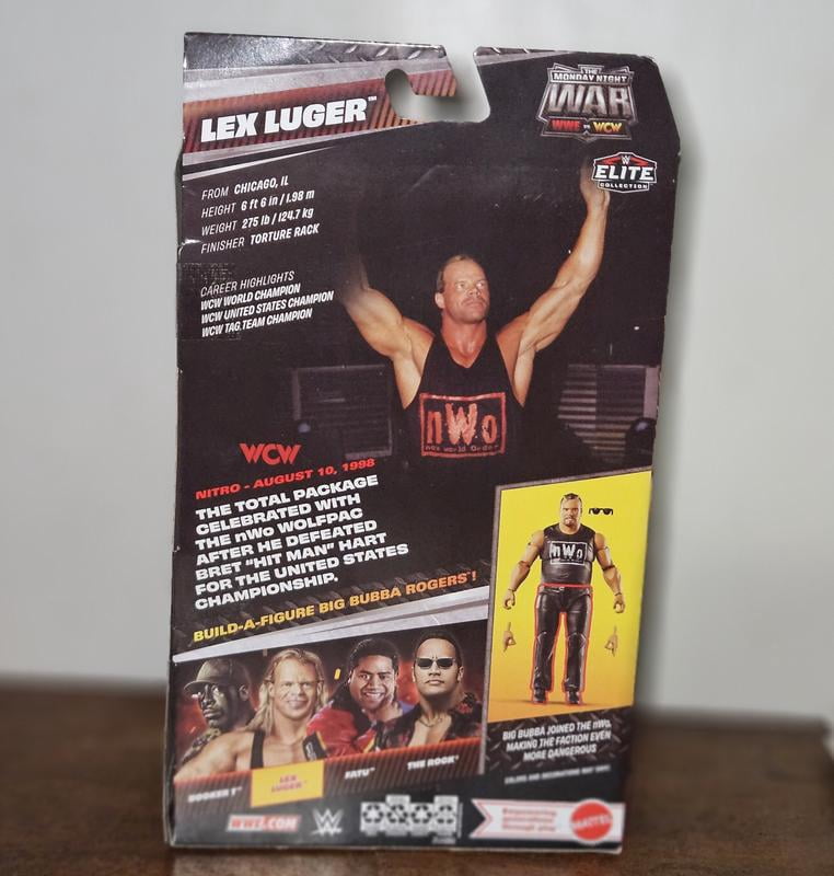 WWE Monday Night War Elite Collection Lex Luger Action Figure