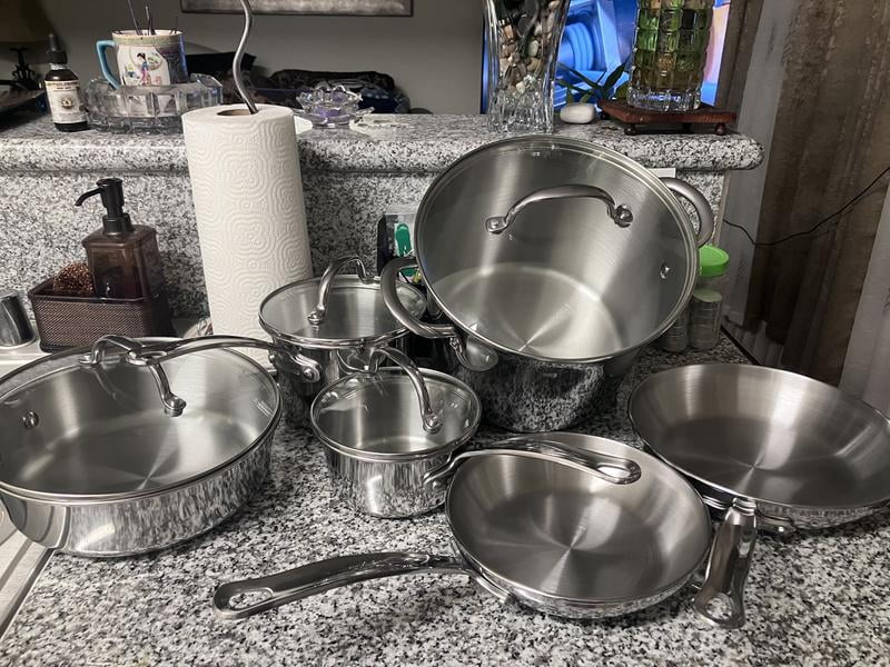 Farberware Millennium 10-Piece Professional Cookware Set