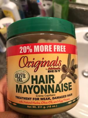 Africas Best Orig Hair Mayonnaise 15 Ounce Jar 443ml Walmart Com