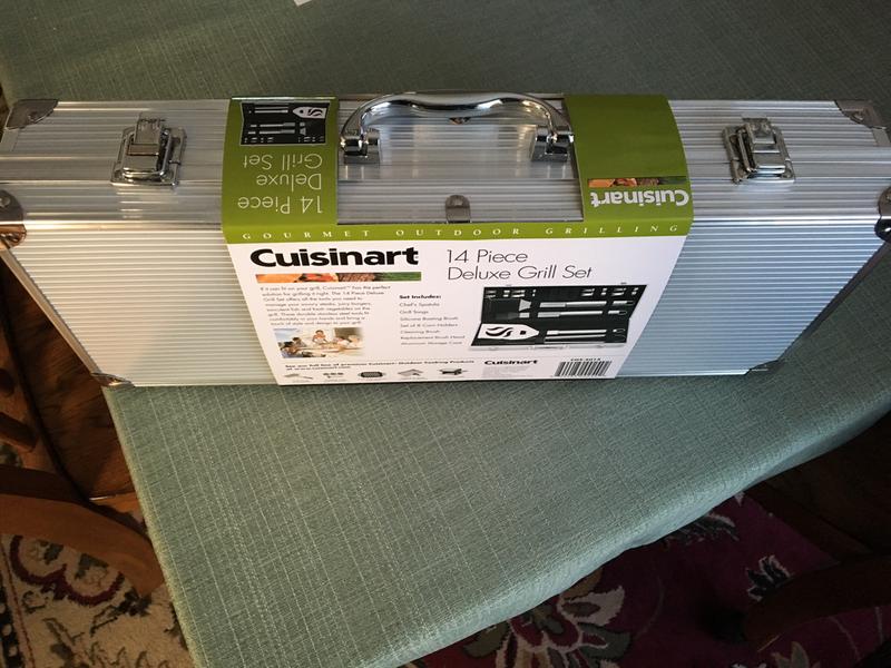 Cuisinart® 14-Piece Deluxe Grill Tool Set - Full-Color Personalization  Available