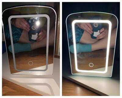 koolatron mini fridge mirror