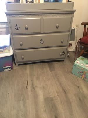 delta emerson changing table