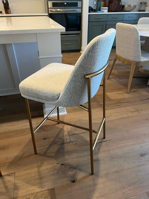 Foot部屋 Amazon.com: CHITA Counter Height Bar Stools Set of 2, 27