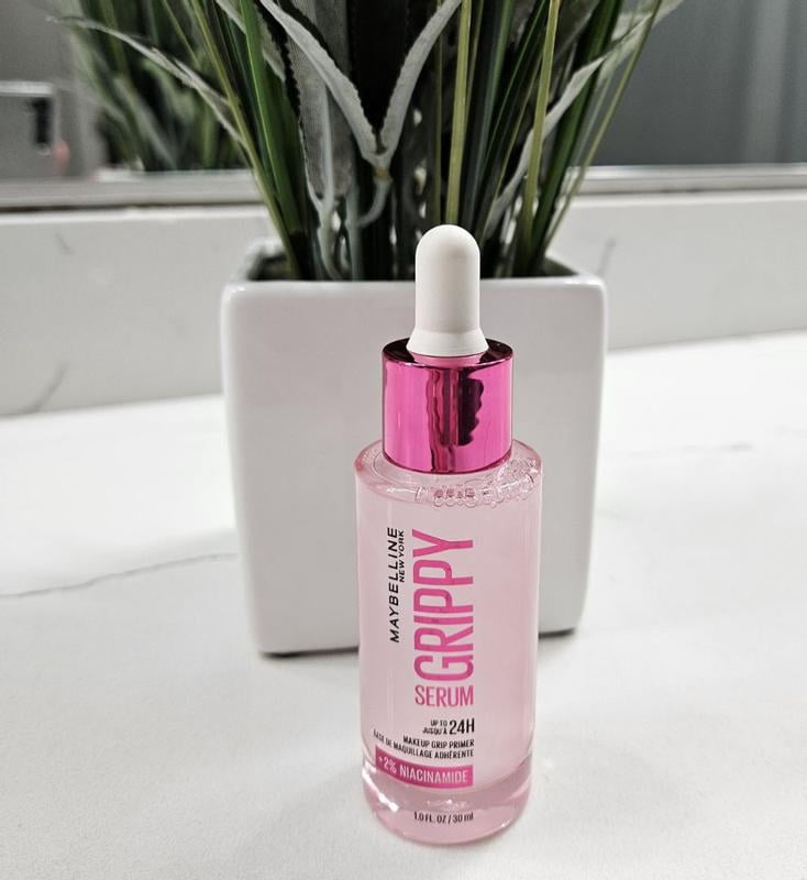 Maybelline Water-Based Makeup Grip Primer with 2% Niacinamide, 24H