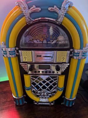 Arkrocket Athena Vintage Looking Stereo Home Tabletop Jukebox with