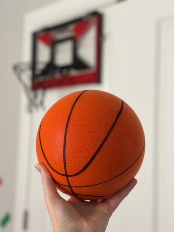 Supreme Silent Hoops Indoor Mini Basketball, Size 3, Premium Foam