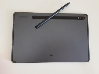 SAMSUNG Galaxy Tab S7 128GB Mystic Black Wi-Fi, S Pen Included, SM