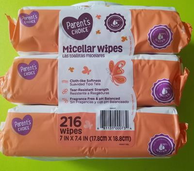 micellar wipes parents choice