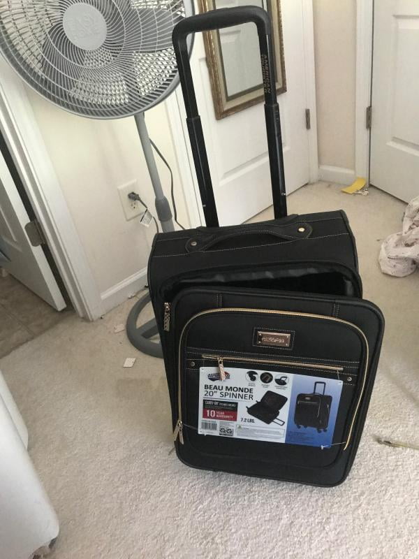 american tourister beau monde spinner 20