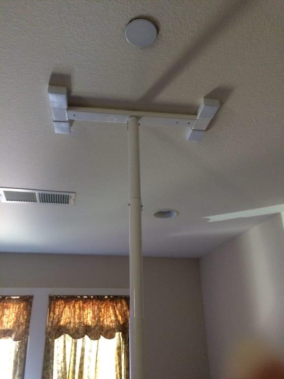 Stander Straight Security Pole Elderly Tension Mounted