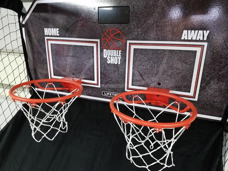 Lifetime 2 Player Plug-In Basketball Arcade Game with 12 Games Included