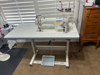 Machine à Coudre Industrielle JUKI DU1181 SERVO Avec Table - Neuve, Origine France