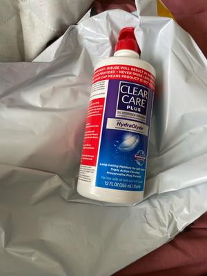 Clear Care Plus Cleaning and Disinfecting Solution with Lens Case