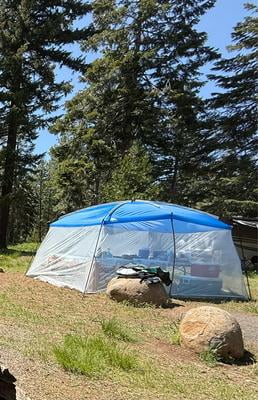 Free Shipping! Ozark Trail Screen House Tent 13' x 9' Blue with No