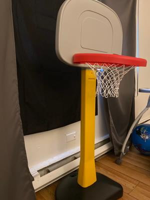 Little Tikes Totsports Basketball Set With Non Adjustable Post Walmart Com Walmart Com
