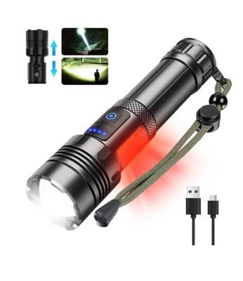 930mah 90 lumen rechargeable flashlight 1000 Tactical for Mossberg 930 Slugster term use in the field 9000000 Lumens Super Bright LED