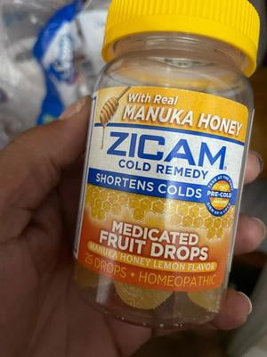 Customer reviews for Zicam Cold Remedy Zinc Medicated Fruit Drops