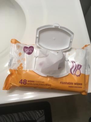 walmart parent's choice flushable wipes