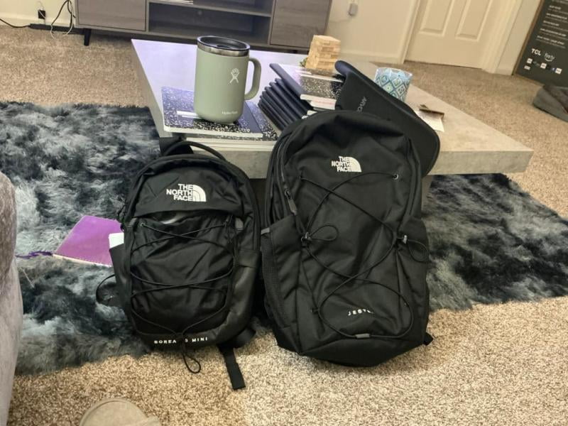 THE NORTH FACE Jester Everyday Laptop Backpack, Leather Brown/Tnf